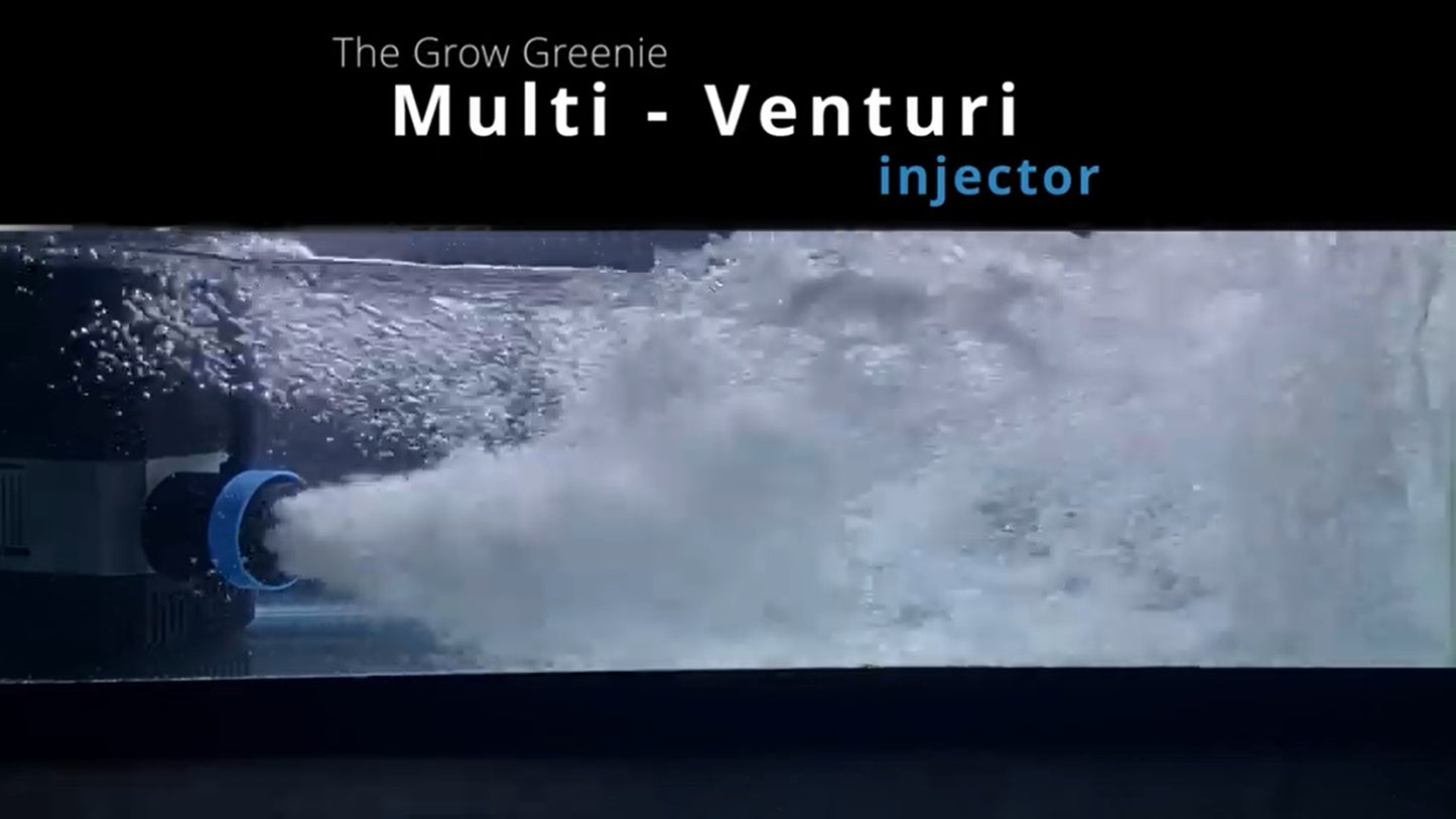 MacroMixer Multi-Venturi Injector | High-Performance Fluid & Gas Mixing by Grow Greenie