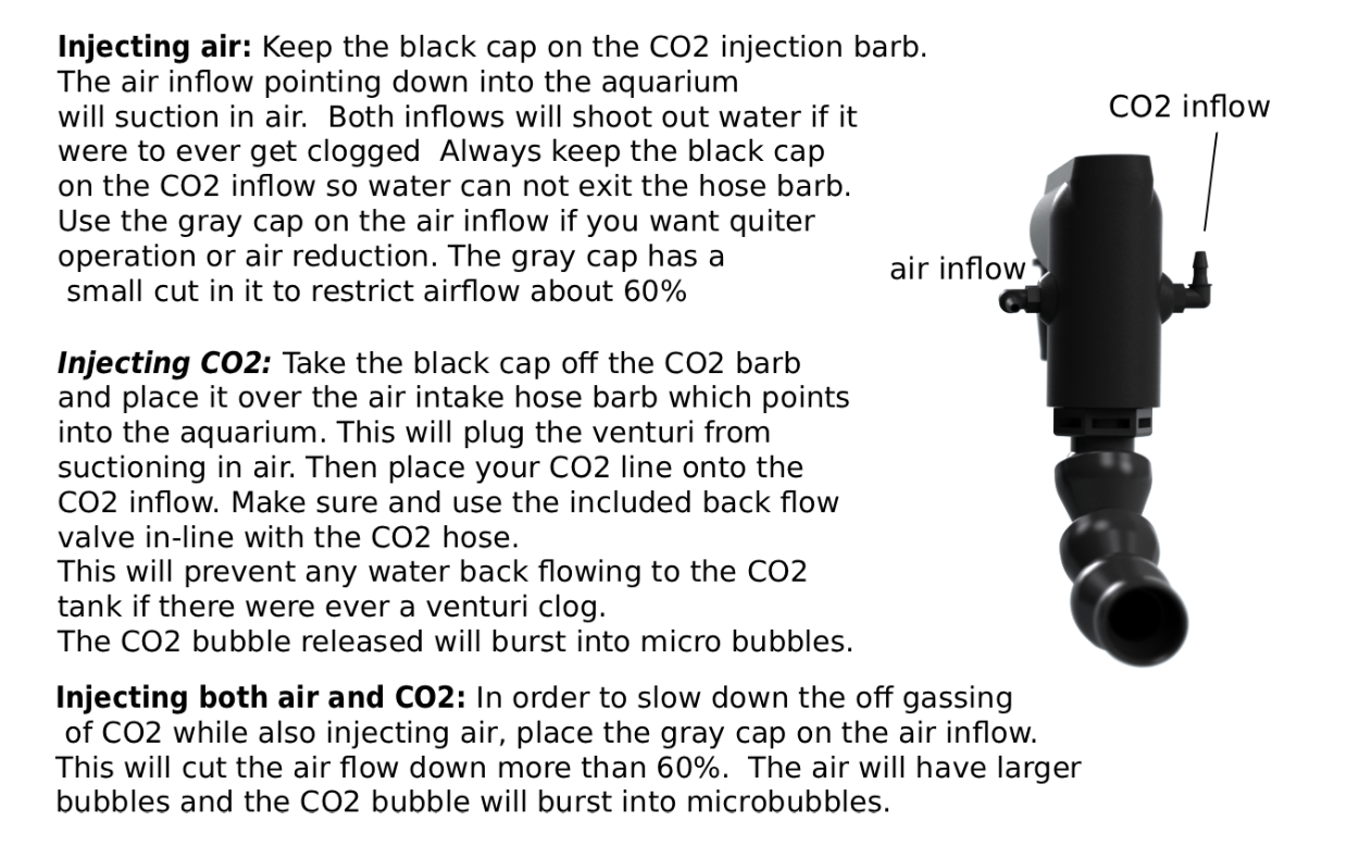 Hanging Aerator | Aquariums and Aquascapes