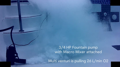 MacroMixer Multi-Venturi Injector | High-Performance Fluid & Gas Mixing by Grow Greenie