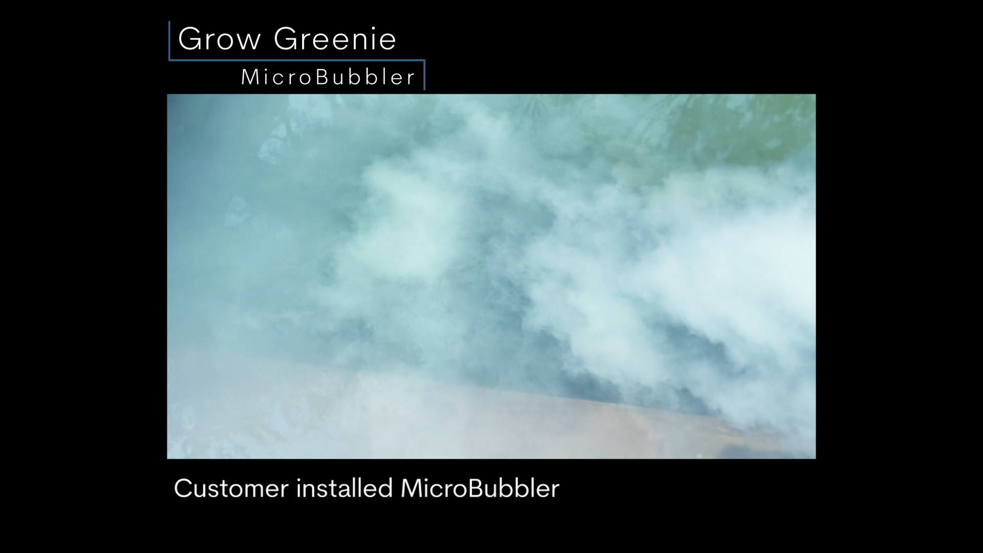 Load video: Customer installed MicroBubbler and MacroMixer