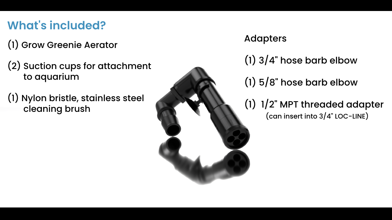 multi-venturi nozzle for aquariums, quiet aquarium oxygen, aquarium oxygen diffuser, quiet air for aquarium, best air bubbler for fish tank, best aquarium bubblers, air stone bubbler, air stone for aquarium, microbubble air stone, properly aerate your aquarium, how to aerate fish tank, Fish tank setup with no air pumps or air stones